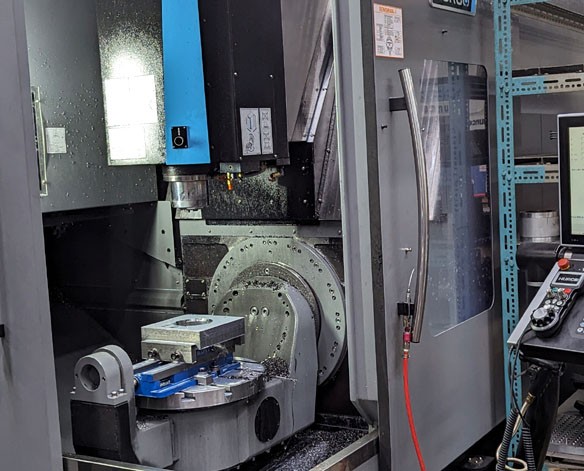 CNC Milling lower setup